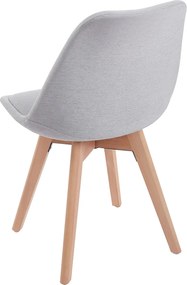 Zestaw 4 Krzese Synk Tkanina