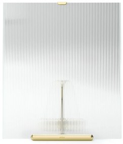 Szklana ramka stojąca w kolorze złota 26x30,5 cm Flute – Umbra