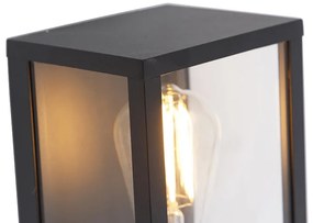 Zewnetrzna Inteligentny Kinkiet / Lampa scienna czarny 26 cm IP44 z WiFi ST64 - CharloisPrzemysłowy Oswietlenie zewnetrzne