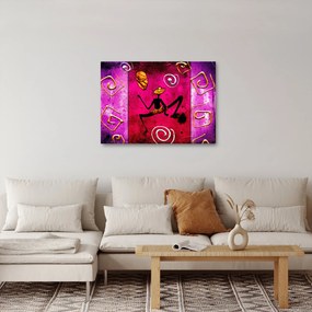 Obraz historycznego muralu (70x50 cm)