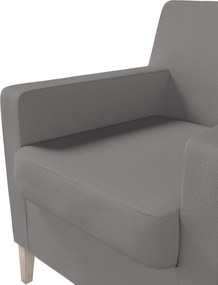 Pokrowiec na fotel Karlstad kolor beżowy tkanina strukturalna