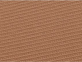 Pomarańczowa rozkładana/ze schowkiem sofa 265 cm Ezechiel – Bobochic Paris