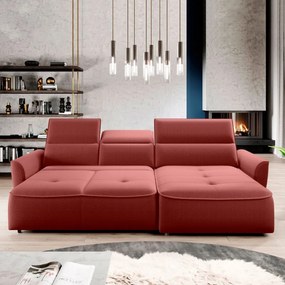 Narożnik MURILLO S Mini z elektryczną regulacją siedziska Prawostronny w tkaninie VOGUE 08 WERSAL