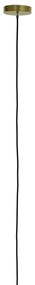 Lampa wisząca w kolorze brązu ze szklanym kloszem ø 30 cm Medina – Light &amp; Living