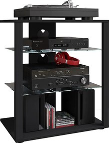 Stojak na meble Hifi Alu Glass Phono Folas