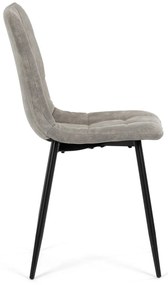 Zestaw krzeseł do jadalni Vintage CT-281 GREY3, 4szt.