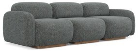 Szara sofa modułowa 270 cm Ailani – Makamii