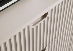 Nowoczesna toaletka konsola Fulgeo 103cm loft metal