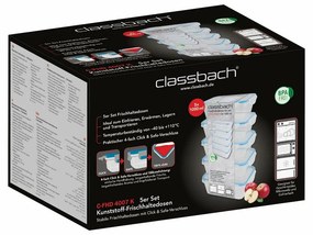 Classbach 5-częściowy zestaw pojemników plastikowych 5x1 l FHD 4007