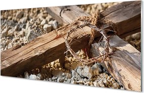 Szklany Panel Krzyż, Skały i Ciernie