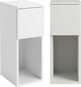 Wąski stolik pomocniczny TENY, 20 x 30 x 55 cm