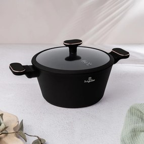 BerlingerHaus Zestaw naczyń z powłoką tytanową Black Rose, 10 szt.