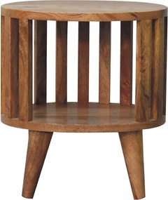 Artisan Furniture Solid Wood Szafka nocna Ariella z półką