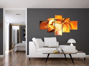 Obraz abstrakcji (125x70 cm)