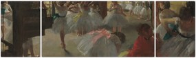 Obraz - Edgar Degas, The Dance Class, reprodukcje (170x50 cm)