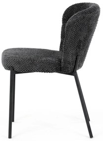 Zestaw krzeseł do jadalni Bouclé CT-W1077 GREY2, 4szt.