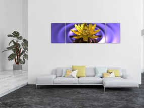 Obraz - Lilia wodna (170x50 cm)