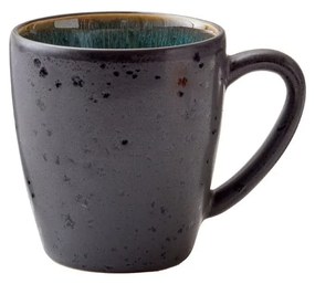 Zielony/czarny kubek ceramiczny 190 ml Gastro Green/Black – Bitz