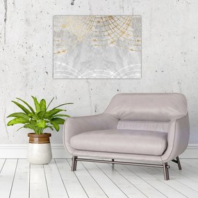 Obraz - Beton ze wzorem (70x50 cm)