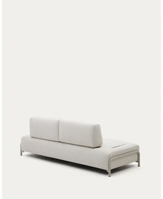 Beżowa sofa modułowa z tkaniny szenilowej 232 cm Compo – Kave Home