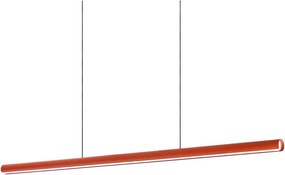 Ideal Lux - ściemnialna lampa wisząca na przewodzie DORICA LED/35W/230V CRI 90 140 cm pomarańczowa