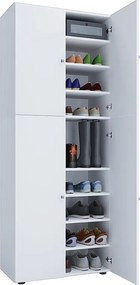 XXL Drewno Duża szafka na buty Lona 9