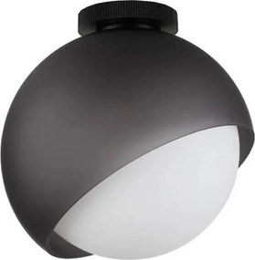 Ideal Lux - Lampa sufitowa BLOOM 1xE27/42W/230V śr. 30 cm czarna