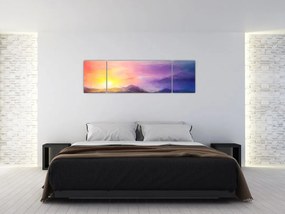 Obraz - O świcie (170x50 cm)