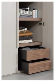 Szara szafa modułowa 110x210 cm Rens – WOOOD