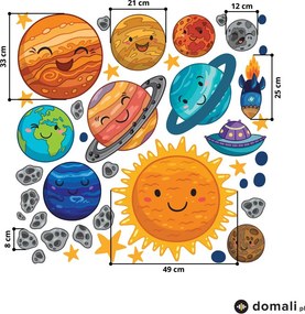 Naklejki na ścianę - Kosmos III.