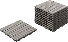 Płytki tarasowe ATELETA Kompozyt WPC Szary