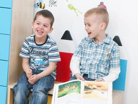 Zestaw kolorowych mebli do przedszkola Ołówek 4520520JU