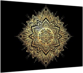 Obraz na szkle - Mandala bogactwa (70x50 cm)