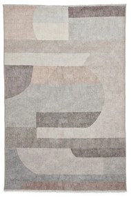 Beżowy chodnik z mieszanki bawełny odpowiedni do prania 60x170 cm Whisper – Think Rugs