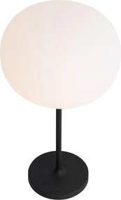 Zestaw 2 nowoczesnych lamp stołowych akumulatorowych białych - Maloi