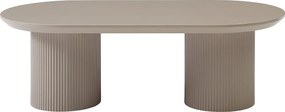 Stolik kawowy z MDF - Taupe - LORIMILA