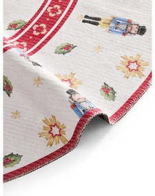 Czerwony okrągły dywan ze świątecznym motywem ø 160 cm Toy's Delight Nutcracker – Villeroy&amp;Boch