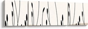 Obraz - Łąka graficzna N⁰3 (170x50 cm)