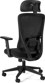Ergonomiczny fotel biurowy Dart, zgodny z normą BHP