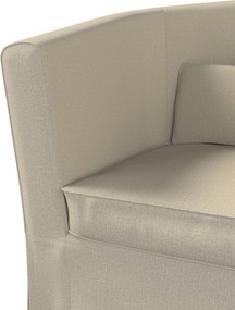Pokrowiec na fotel Ektorp Tullsta kolor beżowy tkanina strukturalna
