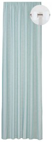 Miętowa firanka 140x260 cm Teatro – Mendola Fabrics