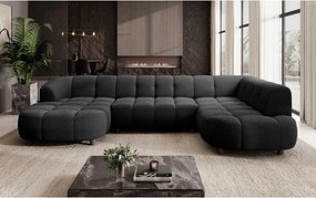 Narożnik VELPA XL Prawostronny z elektryczną regulacją siedziska w tkaninie LOOP 20 WERSAL