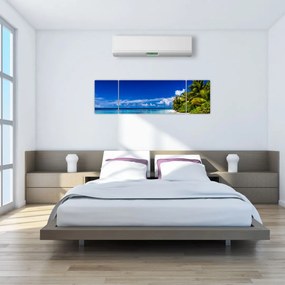 Obraz tropikalnej plaży (170x50 cm)