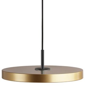 Lampa wisząca LED w kolorze złota z metalowym kloszem ø 31 cm Asteria Mini – UMAGE