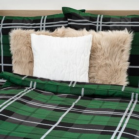 4Home Pościel bawełniana Green Classic, 140 x 220 cm, 70 x 90 cm, 140 x 220 cm, 70 x 90 cm