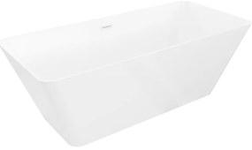 Mexen Velo Slim wanna wolnostojąca 170 x 75 cm, biała, przelew biały - 52811707500-20