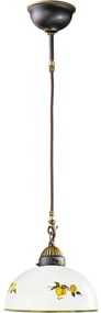 Kolarz 731.30.129 - Żyrandol na lince NONNA 1xE27/75W/230V śr. 30 cm cytryny