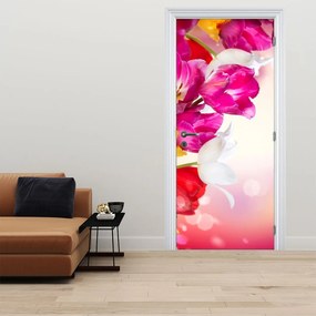 Fototapeta na drzwi - Tulipany (95x205cm)