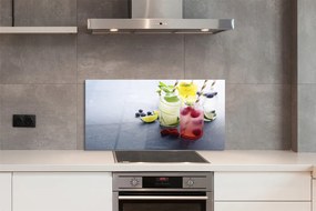 Szklany Panel Mix Owocowy: Malina i Limonka