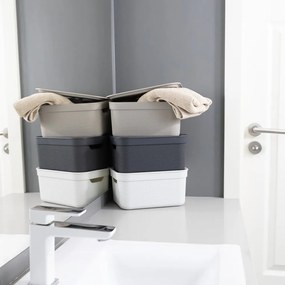 Plastikowy pojemnik z pokrywką Deco − Rotho